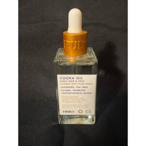 Truly Beauty Cooka Oil Pubic Hair & Skin Hydrate Clear Pores 1.7oz 50ml Vegan